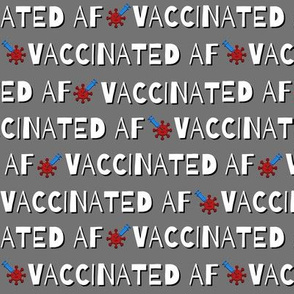 Vaccinated AF - medium on gray