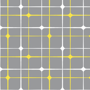 Squares on grey, XXL, 33.33"