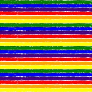 0,8″ Pride happy hand drawn stripes  by art for joy lesja saramakova gajdosikova design