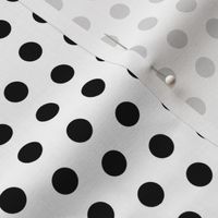 Black and White Polka Dot