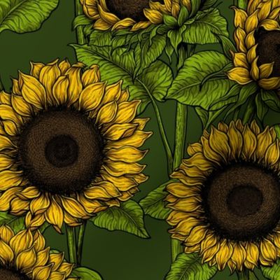 Sunflower field 3