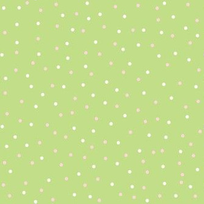 Pastel nursery polka dots