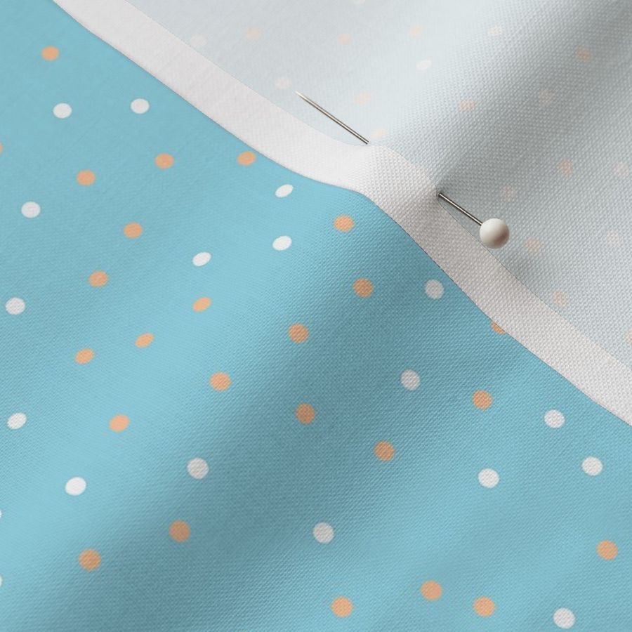 Pastel nursery polka dots