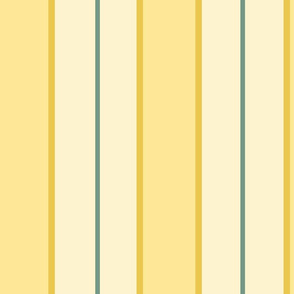 regency stripes yellow large