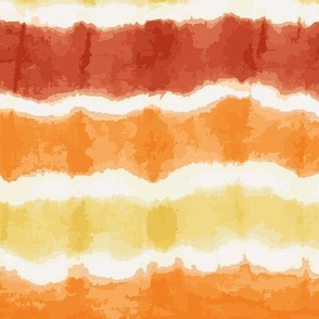 orange yellow shibori srtipes tie dye