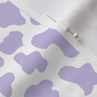 Cow print fabric - y2k trendy gen z fabric -Purple