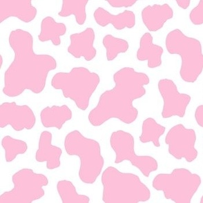 Cow print fabric - y2k trendy gen z fabric -pink