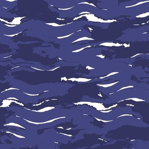blue watercolor  wave