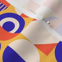 Geometric Colorful Print / Medium Scale