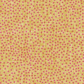 Lucy Dots Yellow and pink