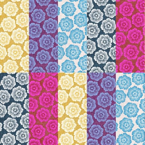 Lucy Flower patchwork 1