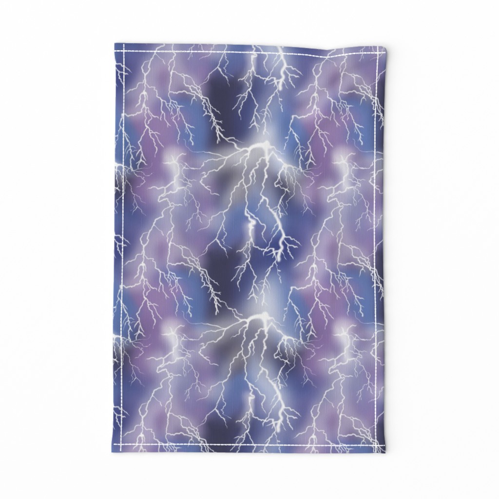 Purple Lightning Storm