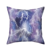 Purple Lightning Storm