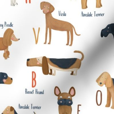 Small scale Dog breeds ABC