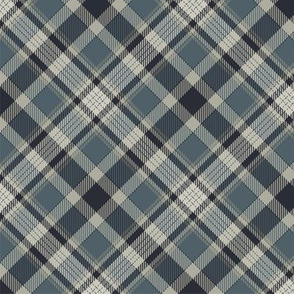 Plaid Slate Greige Tartan Plaid Check Pattern, Plaid Tartan Scottish Kilt