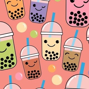 Bubble Tea - Peach