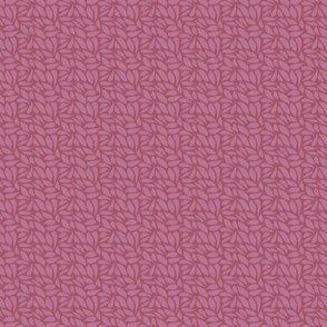 Lavender purple simple leaves on a dusty red background