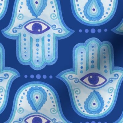 Hamsa in Blue Jeans