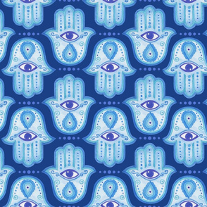 Hamsa in Blue Jeans