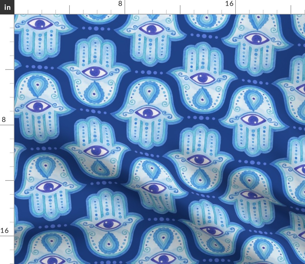 Hamsa in Blue Jeans