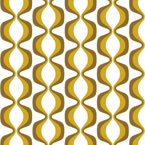 Mod Waves Brown Gold