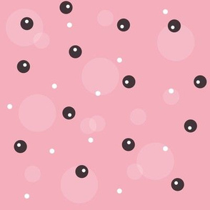 (M Scale) Boba Bubbles on Pink