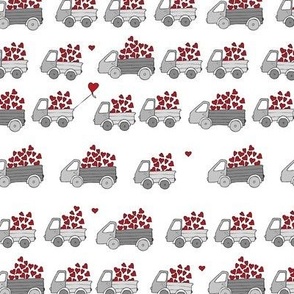loads of love - valentine trucks