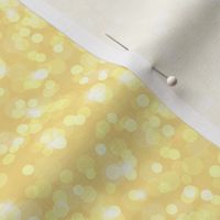 Small Sparkly Bokeh Pattern - Mellow Yellow Color