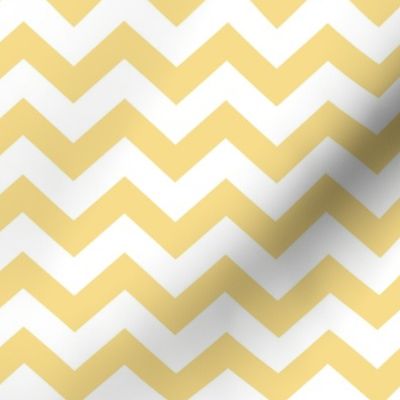 Chevron Pattern - Mellow Yellow and White