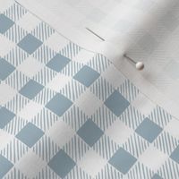 Hand-Drawn Gingham - Powder Blue - small