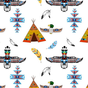 Tribal,bohemian,Aztec,totem ,pattern 