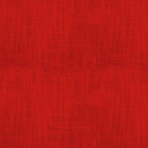 Tomato Red Linen Textured Solid