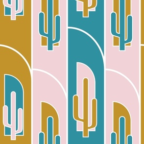 Saguaro Deco- Petal Solids Joy- Large Scale