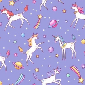 the unicorn constellation lavender