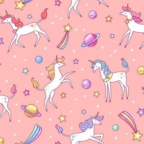 the unicorn constellation peach