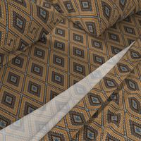 gaucho ethnic argyle gold