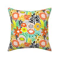 V8 Modern Flower Field Abstract Florals - Small
