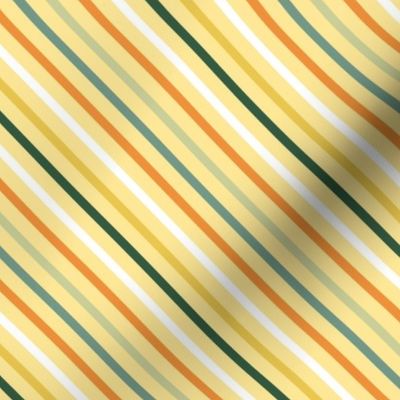 colorful diagonal stripes on yellow small