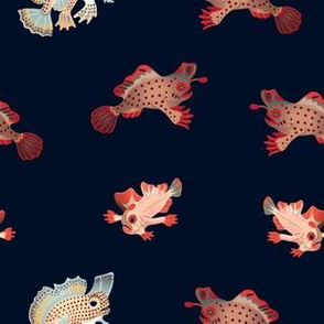 Red and Spotted Handfish Spoonflower-02