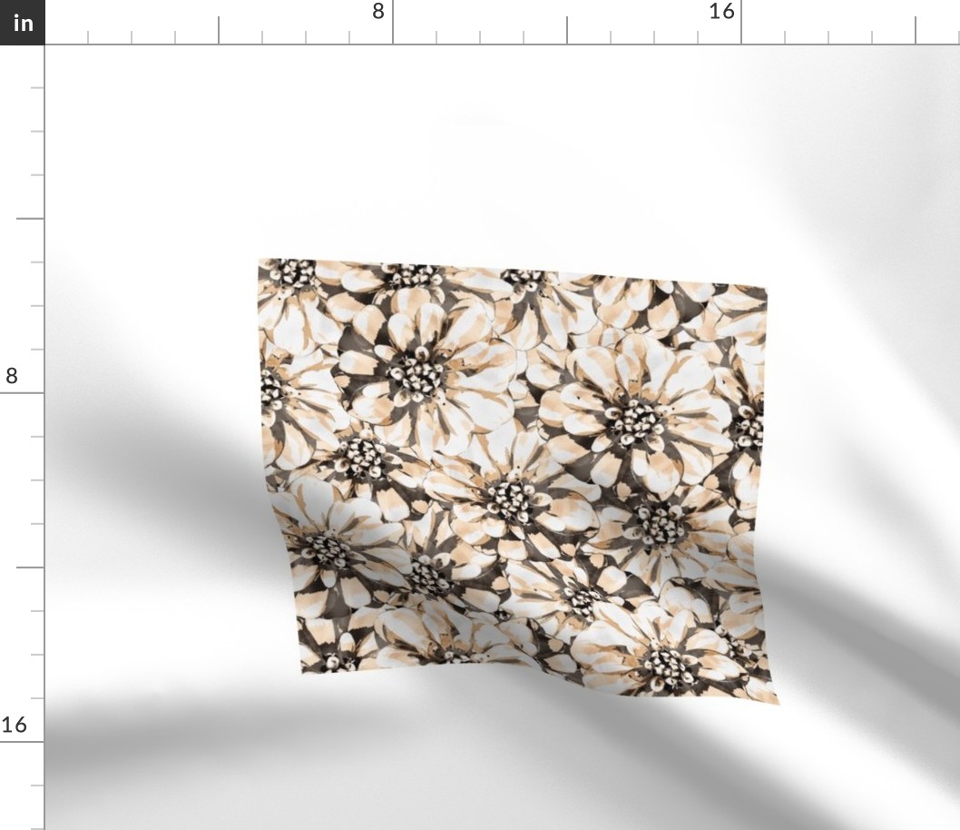 Pearl flowers pattern