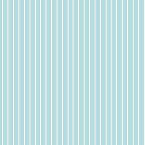 Small Sea Spray Pin Stripe Pattern Vertical in White
