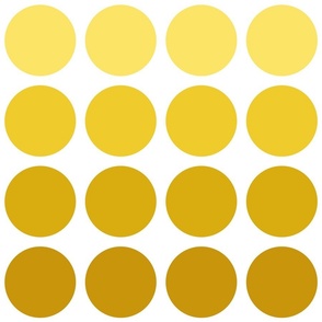 Disco Circles Yellow Ochre