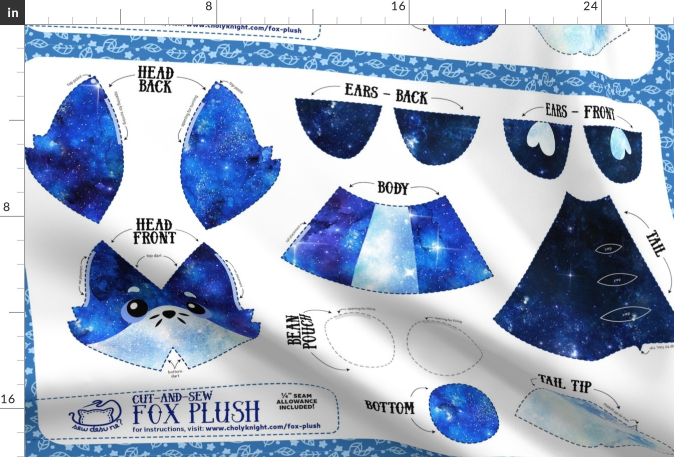 Custom for Nilsson Blue Galaxy Fox