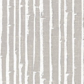 BoHo Bamboo Grasscloth Wallpaper -  Tan/White 