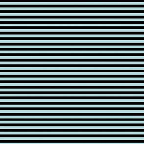 Small Sea Spray Bengal Stripe Pattern Horizontal in Black
