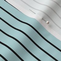 Sea Spray Pin Stripe Pattern Vertical in Black