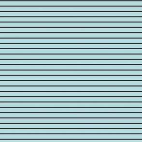 Small Sea Spray Pin Stripe Pattern Horizontal in Black