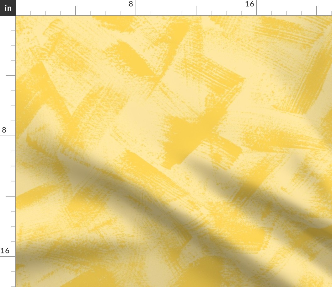 Dry Brush Textured Blender in Warm Yellows