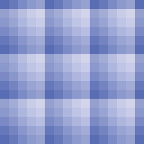 Checked , checks, blue, periwinkle, lilac, sky, gradient, small scale, blocks