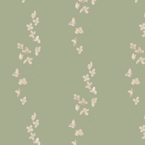 Cascading Hydrangea - Celadon Stripe